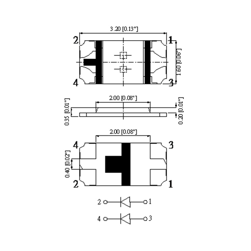 贴片式发光二极管